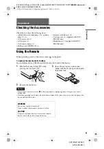 Предварительный просмотр 9 страницы Sony DVP-FX811 Operating Instructions Manual