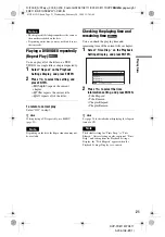 Предварительный просмотр 21 страницы Sony DVP-FX811 Operating Instructions Manual