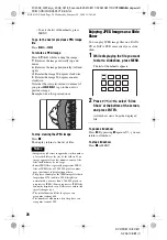 Предварительный просмотр 26 страницы Sony DVP-FX811 Operating Instructions Manual