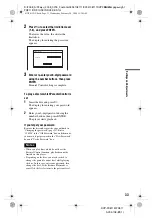 Предварительный просмотр 33 страницы Sony DVP-FX811 Operating Instructions Manual