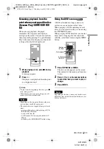 Предварительный просмотр 17 страницы Sony DVP-FX870 Operating Instructions Manual