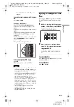 Предварительный просмотр 27 страницы Sony DVP-FX870 Operating Instructions Manual