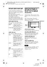 Предварительный просмотр 35 страницы Sony DVP-FX870 Operating Instructions Manual