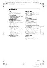 Предварительный просмотр 45 страницы Sony DVP-FX870 Operating Instructions Manual