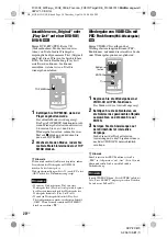 Предварительный просмотр 116 страницы Sony DVP-FX870 Operating Instructions Manual