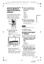 Предварительный просмотр 167 страницы Sony DVP-FX870 Operating Instructions Manual