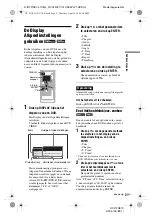 Предварительный просмотр 263 страницы Sony DVP-FX870 Operating Instructions Manual