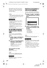 Предварительный просмотр 264 страницы Sony DVP-FX870 Operating Instructions Manual