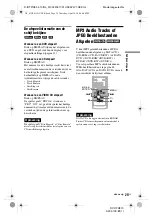 Предварительный просмотр 267 страницы Sony DVP-FX870 Operating Instructions Manual