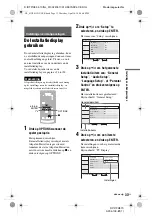 Предварительный просмотр 275 страницы Sony DVP-FX870 Operating Instructions Manual