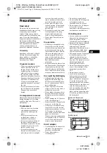 Preview for 3 page of Sony DVP-FX875 Operating Instructions Manual