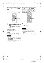 Preview for 20 page of Sony DVP-FX875 Operating Instructions Manual