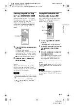 Preview for 21 page of Sony DVP-FX875 Operating Instructions Manual