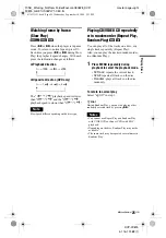 Preview for 25 page of Sony DVP-FX875 Operating Instructions Manual