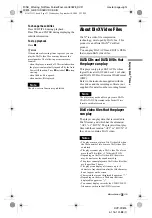 Preview for 31 page of Sony DVP-FX875 Operating Instructions Manual