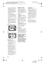 Preview for 54 page of Sony DVP-FX875 Operating Instructions Manual