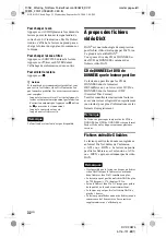 Preview for 82 page of Sony DVP-FX875 Operating Instructions Manual