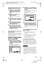 Preview for 89 page of Sony DVP-FX875 Operating Instructions Manual