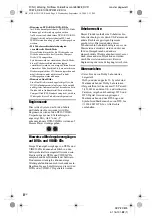 Preview for 108 page of Sony DVP-FX875 Operating Instructions Manual