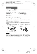 Preview for 109 page of Sony DVP-FX875 Operating Instructions Manual