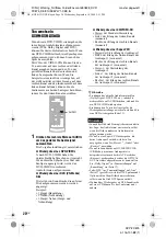 Preview for 120 page of Sony DVP-FX875 Operating Instructions Manual