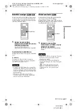 Preview for 121 page of Sony DVP-FX875 Operating Instructions Manual