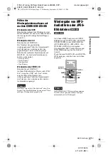 Preview for 127 page of Sony DVP-FX875 Operating Instructions Manual