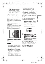 Preview for 129 page of Sony DVP-FX875 Operating Instructions Manual