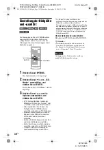 Preview for 130 page of Sony DVP-FX875 Operating Instructions Manual