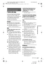 Preview for 143 page of Sony DVP-FX875 Operating Instructions Manual