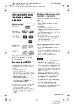 Preview for 159 page of Sony DVP-FX875 Operating Instructions Manual