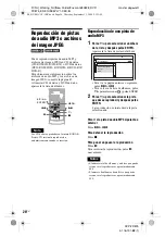 Preview for 178 page of Sony DVP-FX875 Operating Instructions Manual