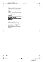 Preview for 184 page of Sony DVP-FX875 Operating Instructions Manual