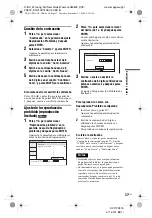 Preview for 189 page of Sony DVP-FX875 Operating Instructions Manual