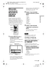 Preview for 223 page of Sony DVP-FX875 Operating Instructions Manual