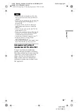 Preview for 233 page of Sony DVP-FX875 Operating Instructions Manual