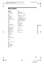 Preview for 251 page of Sony DVP-FX875 Operating Instructions Manual