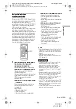 Preview for 269 page of Sony DVP-FX875 Operating Instructions Manual