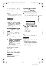 Preview for 273 page of Sony DVP-FX875 Operating Instructions Manual