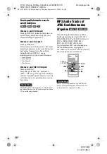 Preview for 276 page of Sony DVP-FX875 Operating Instructions Manual