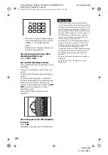 Preview for 278 page of Sony DVP-FX875 Operating Instructions Manual