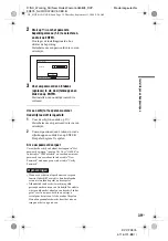 Preview for 289 page of Sony DVP-FX875 Operating Instructions Manual