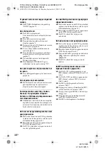 Preview for 294 page of Sony DVP-FX875 Operating Instructions Manual