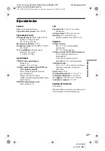 Preview for 297 page of Sony DVP-FX875 Operating Instructions Manual