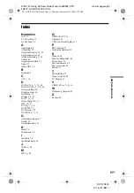 Предварительный просмотр 301 страницы Sony DVP-FX875 Operating Instructions Manual