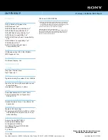 Preview for 2 page of Sony DVP-FX930/P - Portable Dvd Player Specification Sheet