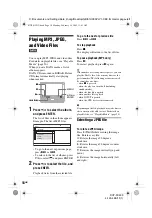 Предварительный просмотр 18 страницы Sony DVP-FX930 Operating Instructions Manual