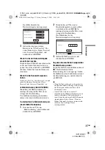 Предварительный просмотр 95 страницы Sony DVP-FX930 Operating Instructions Manual