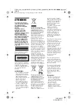 Предварительный просмотр 142 страницы Sony DVP-FX930 Operating Instructions Manual