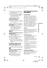 Предварительный просмотр 169 страницы Sony DVP-FX930 Operating Instructions Manual